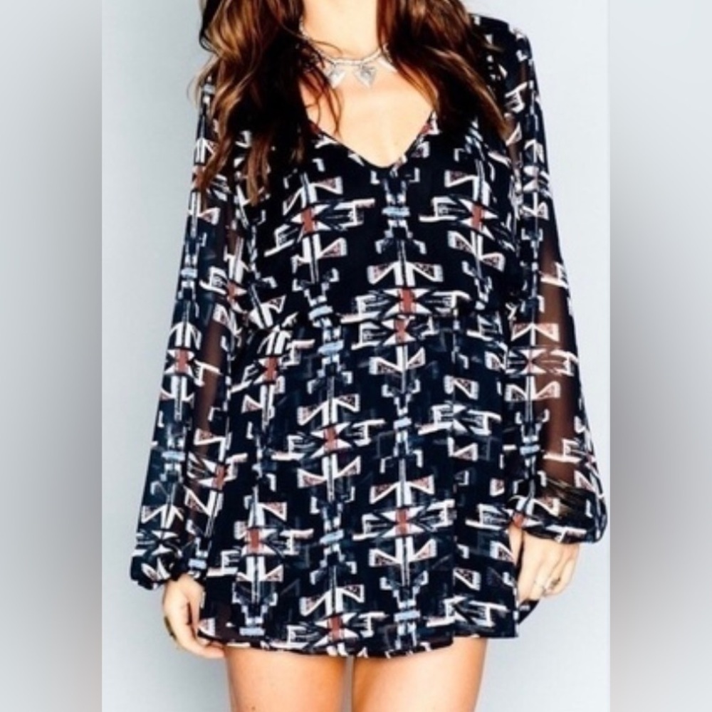 Show Me Your Mumu Rainey Mini Dress
